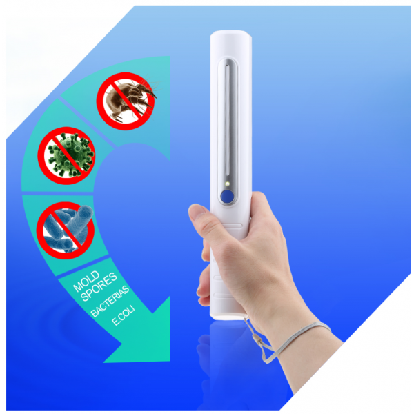 Household ultraviolet disinfection lamp, one click start, comprehensive disinfection, home essential